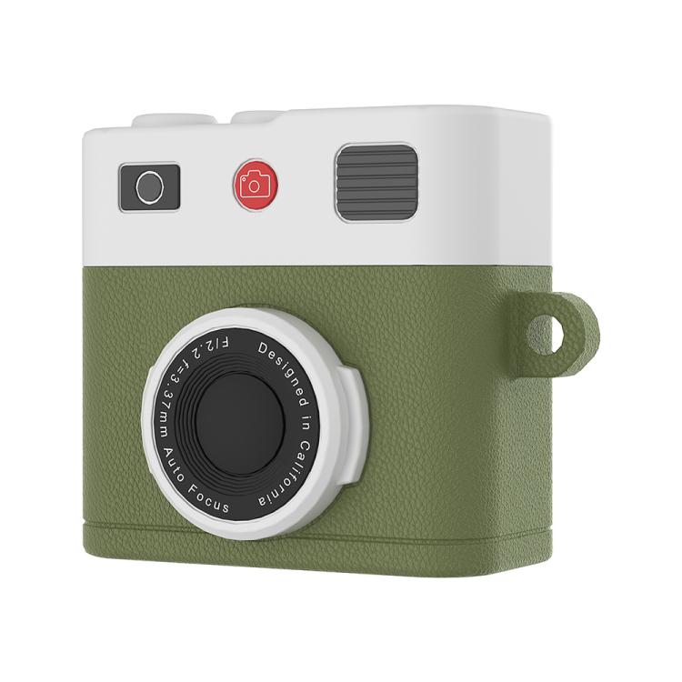 For AirPods Pro 2 XDcase Retro Camera Style Silicone Earbuds Case