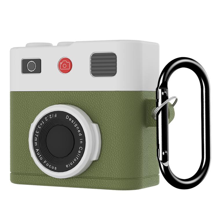 For AirPods Pro 2 XDcase Retro Camera Style Silicone Earbuds Case