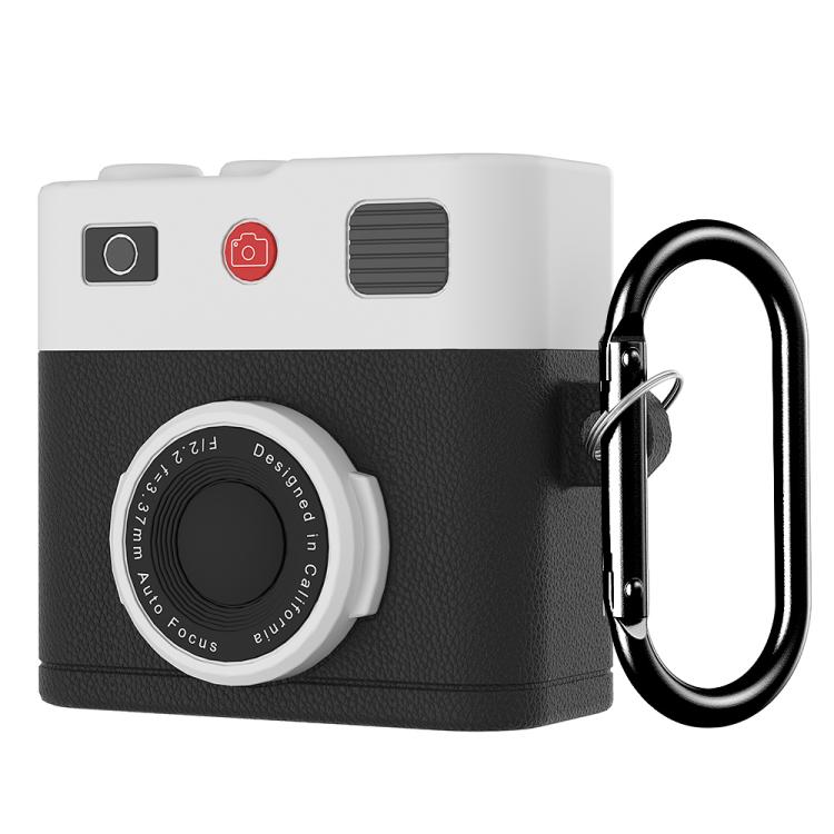 For AirPods Pro 2 XDcase Retro Camera Style Silicone Earbuds Case