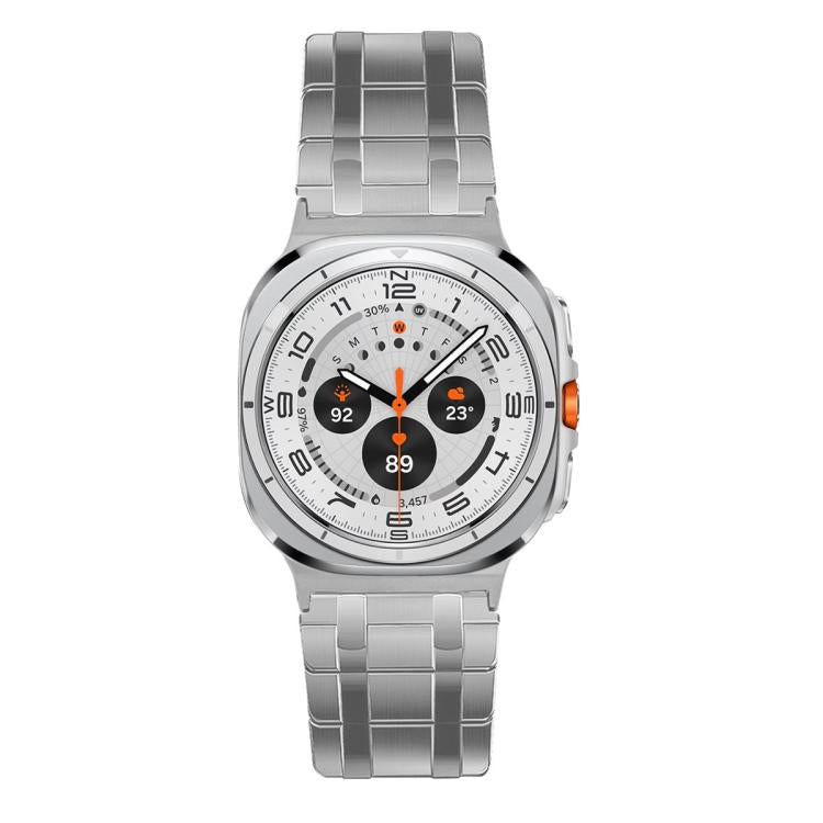 For Samsung Galaxy Watch Ultra 47mm / Ultra 2025 Magnetic Stainless Steel Metal Watch Band