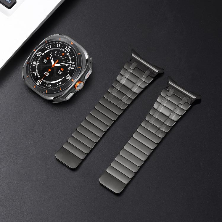 For Samsung Galaxy Watch8 / Watch8 Classic Magnetic Stainless Steel Metal Watch Band