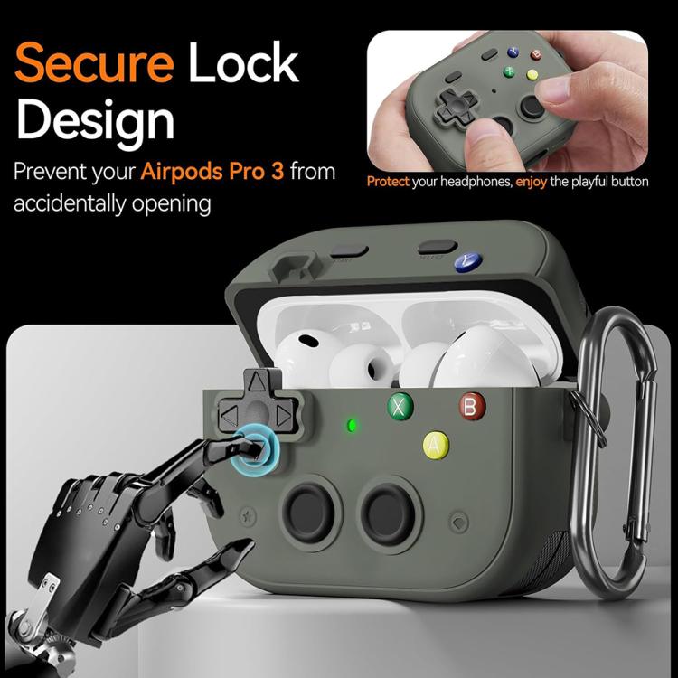 For AirPods Pro 3 XDcase Retro Game Console Design Earbuds Protective Case