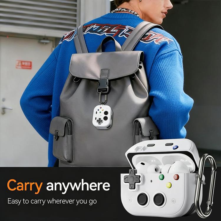 For AirPods Pro 3 XDcase Retro Game Console Design Earbuds Protective Case