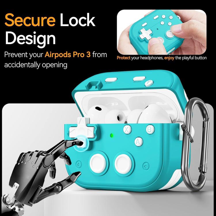 For AirPods Pro 3 XDcase Retro Game Console Design Earbuds Protective Case