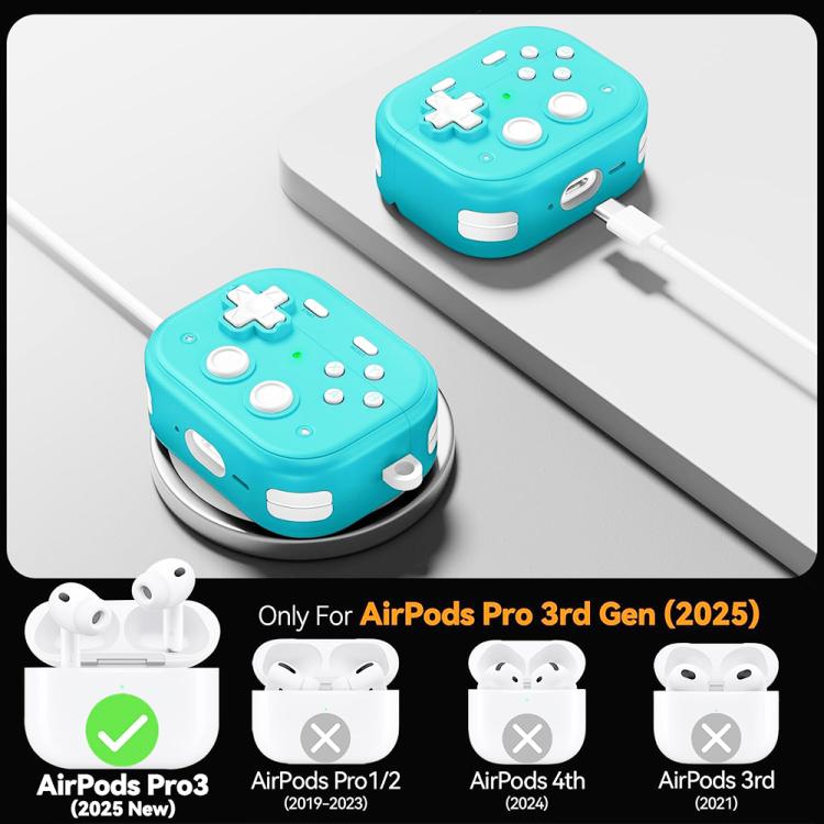 For AirPods Pro 3 XDcase Retro Game Console Design Earbuds Protective Case