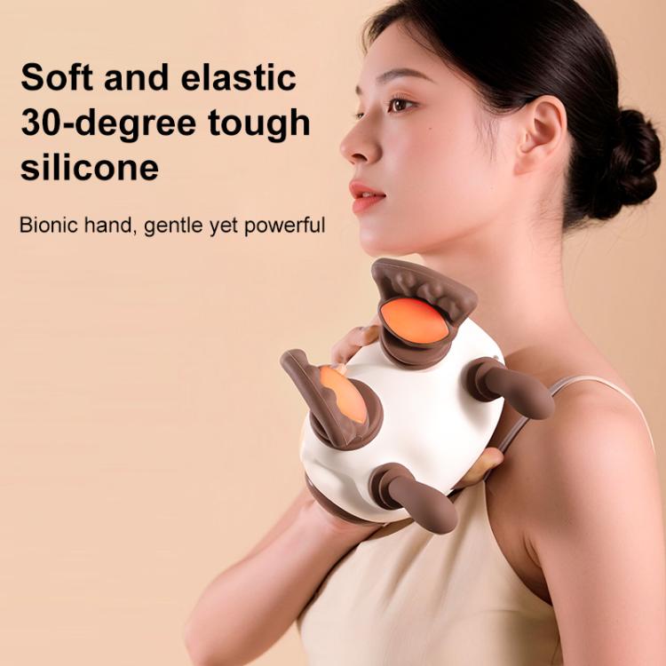 Z10 Red Light Heat Therapy Neck and Shoulder Massager - Beige