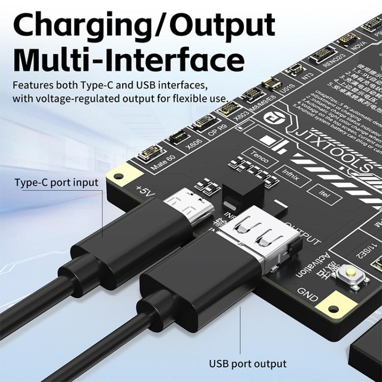JTX B9 5-9V Battery Charging Activation Board for iPhone 6S-17 Pro Max  - without 16e & Android