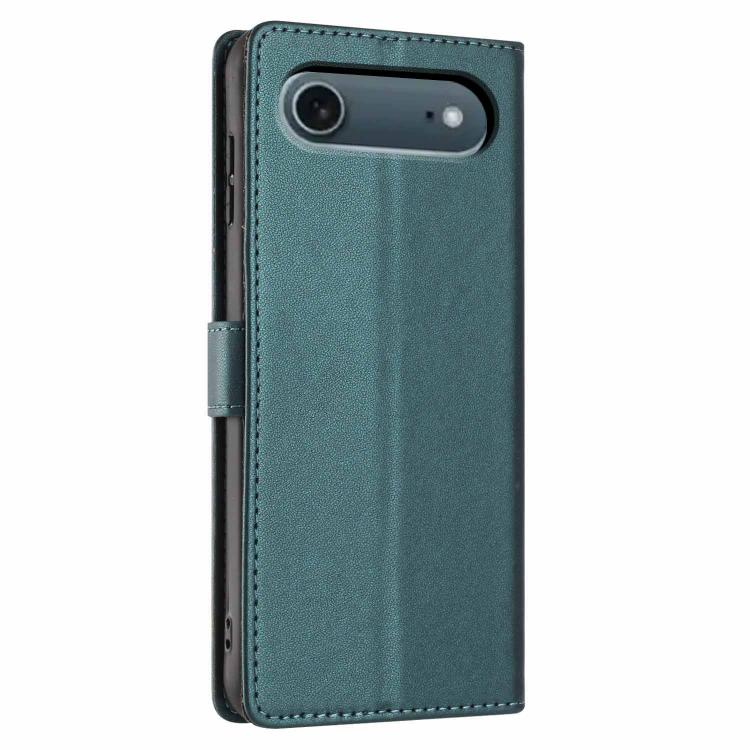 For iPhone Air Tree Cat Embossed Flip Vegan Leather Phone Case