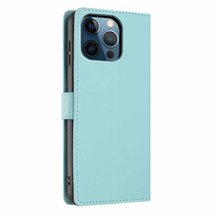 For iPhone 12 Pro Max Tree Cat Embossed Flip Vegan Leather Phone Case
