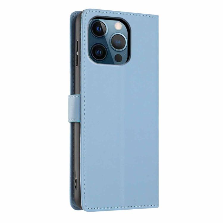 For iPhone 12 Pro Max Tree Cat Embossed Flip Vegan Leather Phone Case