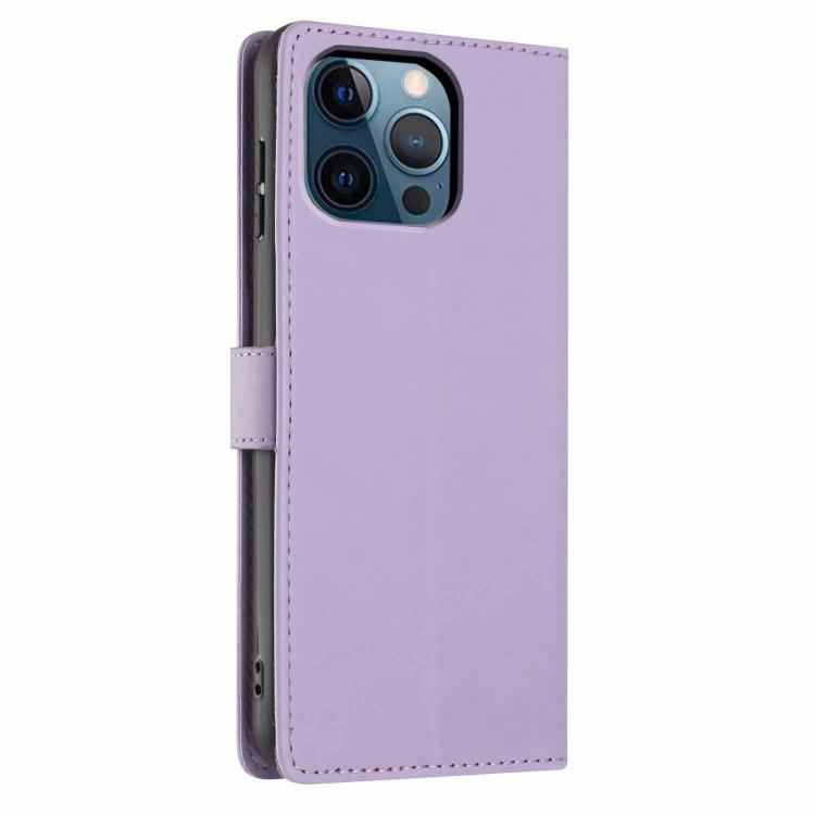 For iPhone 12 Pro Max Tree Cat Embossed Flip Vegan Leather Phone Case