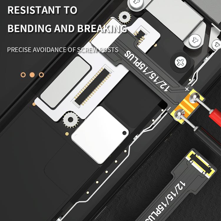 JTX BL-03 Power Cable Battery Soft FPC Connector Supports iPhone 6 to 16 Series