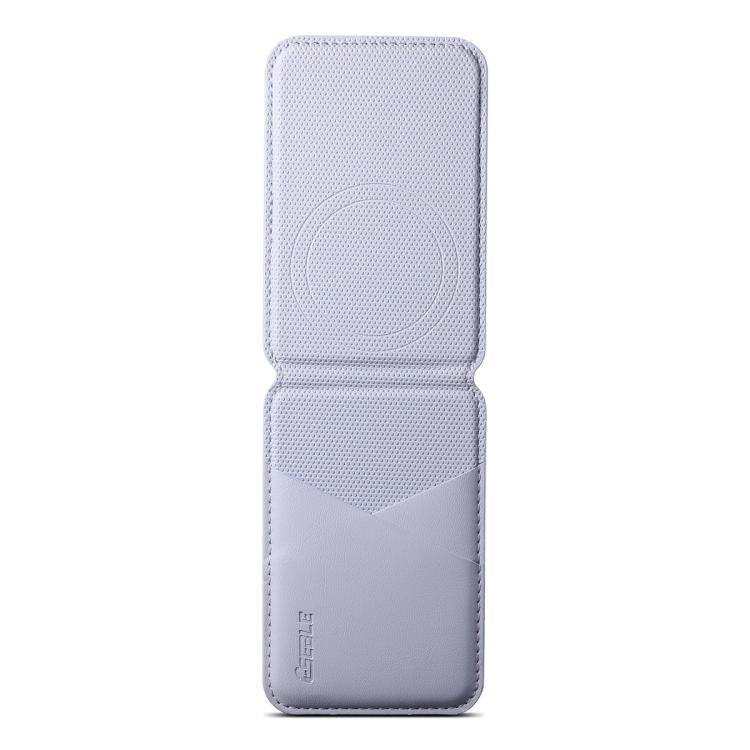 ESEBLE S3 Color Blocked Faux Leather Texture Magnetic RFID Mobile Phone Card Slots Holder