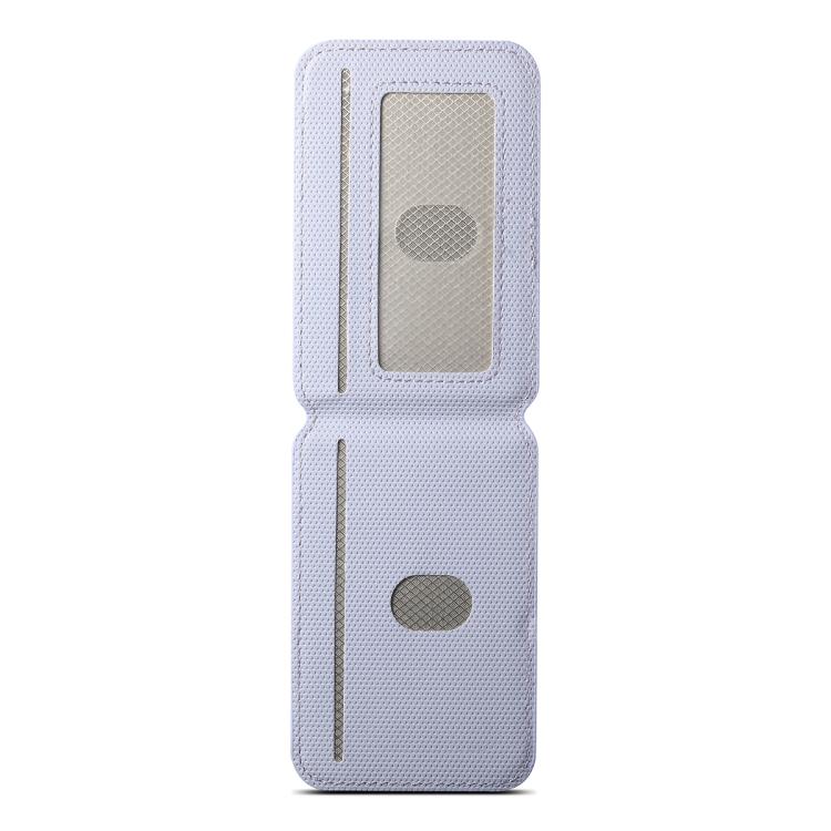 ESEBLE S3 Color Blocked Faux Leather Texture Magnetic RFID Mobile Phone Card Slots Holder