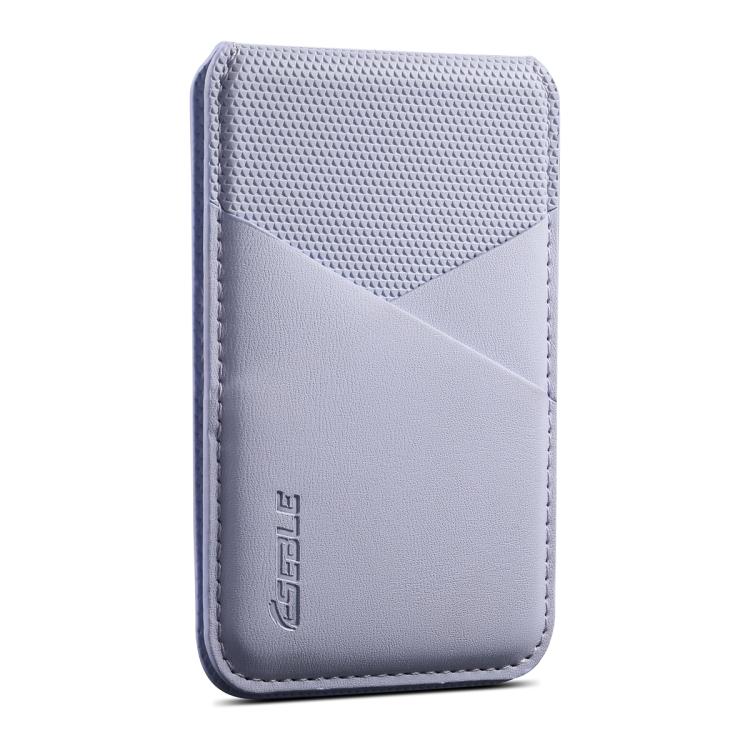 ESEBLE S3 Color Blocked Faux Leather Texture Magnetic RFID Mobile Phone Card Slots Holder