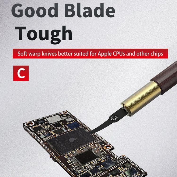 JTX DP-4 4 in 1 Hand Grinding Multifunctional Motherboard CPU IC Glue Removal Blades