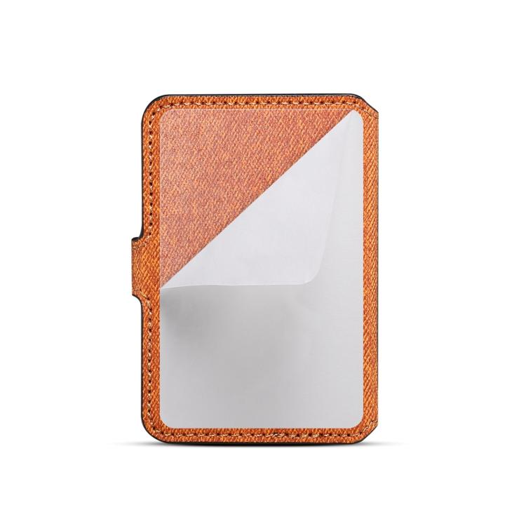 ESEBLE Adhesive Style Color Blocked Folding Mobile Phone Card Slots Holder