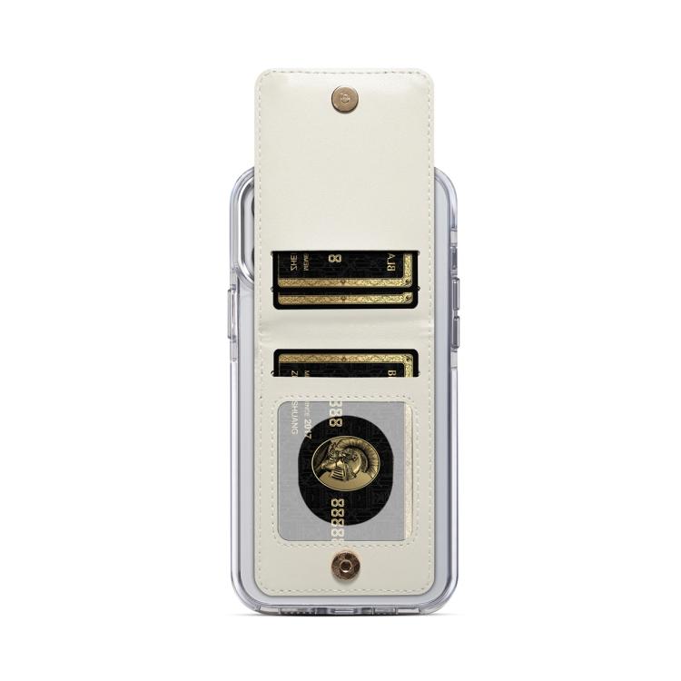 ESEBLE Adhesive Style Rhombic Texture Folding RFID Mobile Phone Card Slots Holder