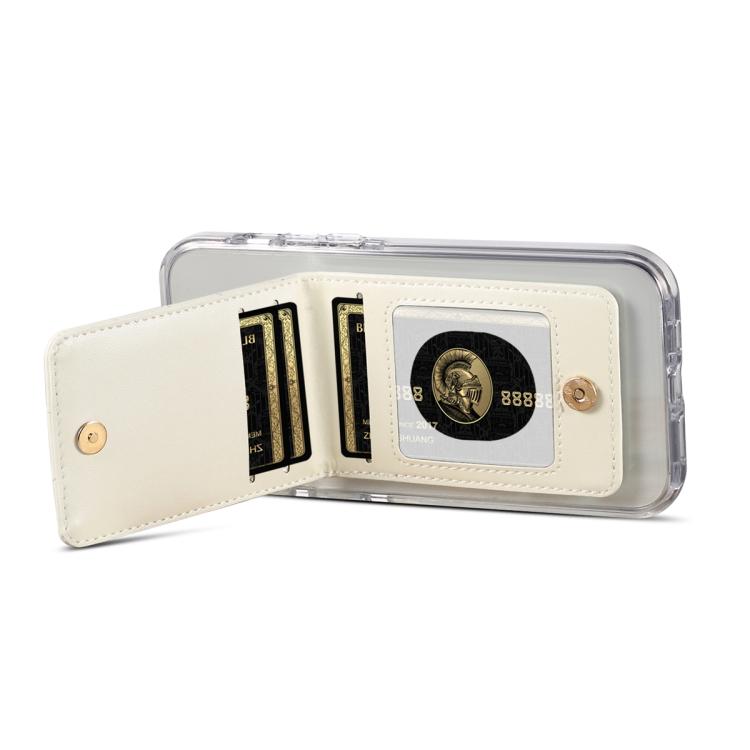 ESEBLE Adhesive Style Rhombic Texture Folding RFID Mobile Phone Card Slots Holder
