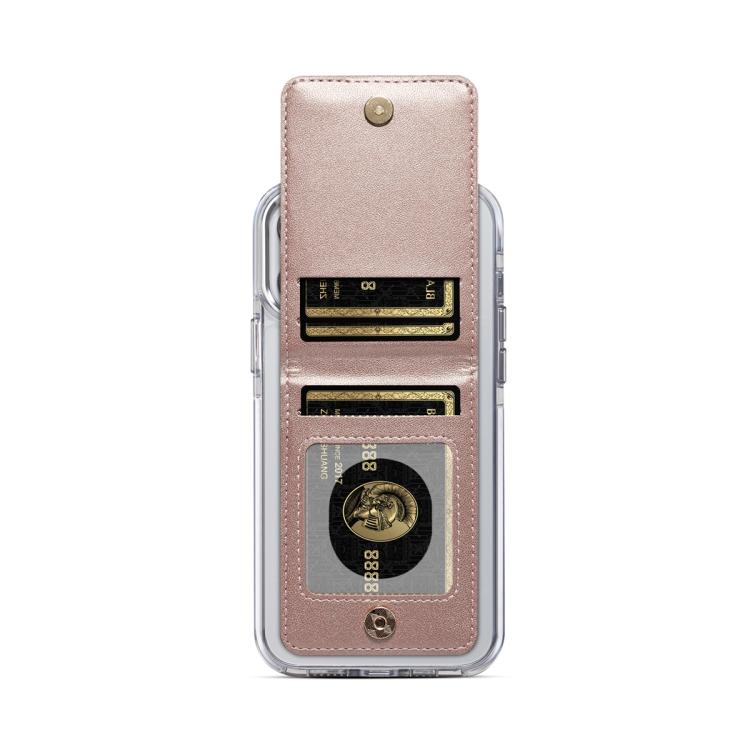 ESEBLE Adhesive Style Rhombic Texture Folding RFID Mobile Phone Card Slots Holder