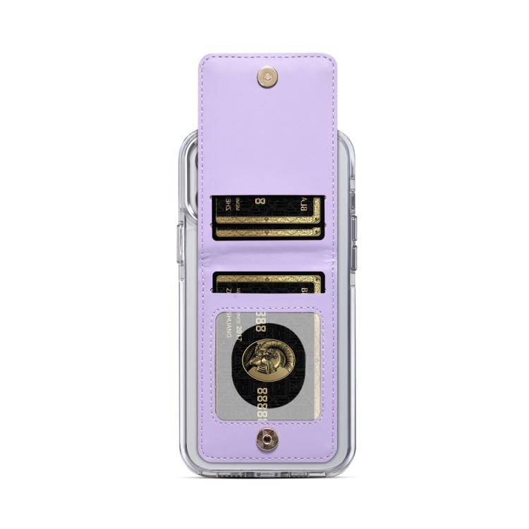 ESEBLE Adhesive Style Rhombic Texture Folding RFID Mobile Phone Card Slots Holder