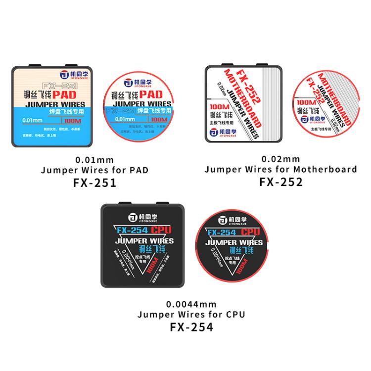 JTX FX Series Special-Purpose Jumper Wire, Model:FX-254 0.0044mm