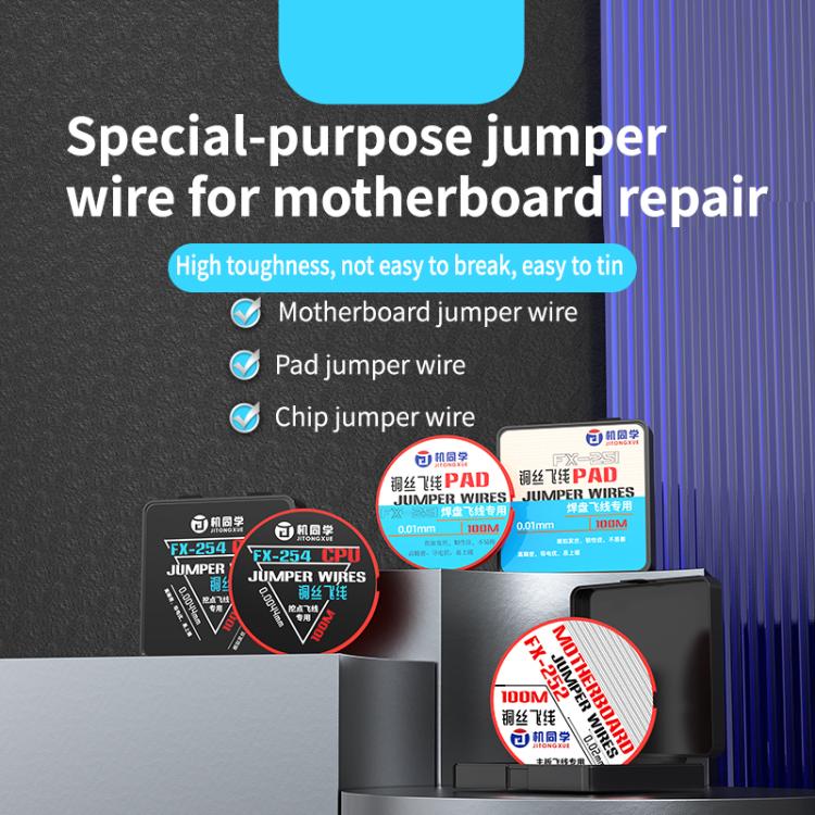 JTX FX Series Special-Purpose Jumper Wire, Model:FX-252 0.02mm