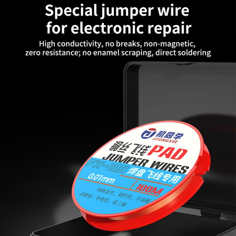JTX FX Series Special-Purpose Jumper Wire, Model:FX-252 0.02mm