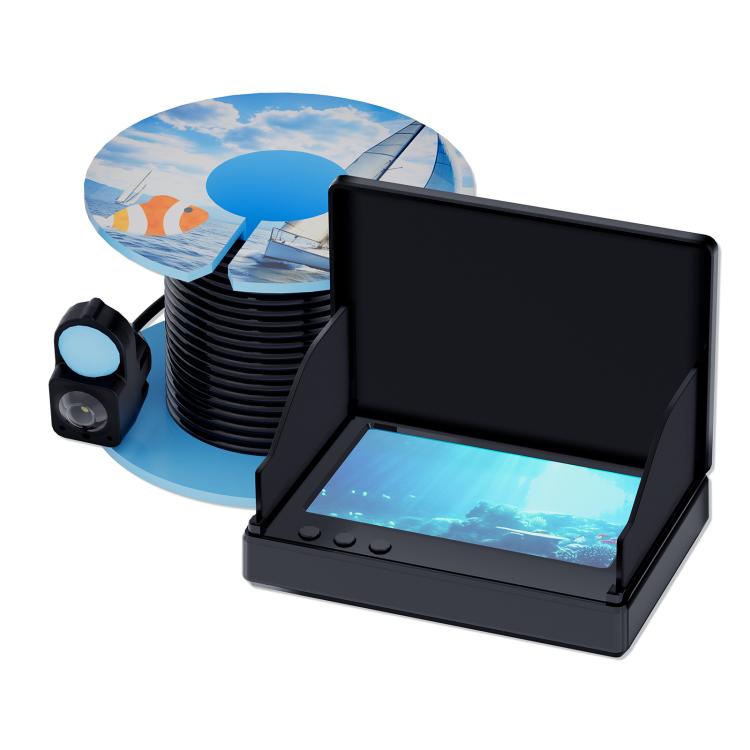 P300 4.3-inch Display 5MP HD Visual Fish Finder, Cable Length:15m