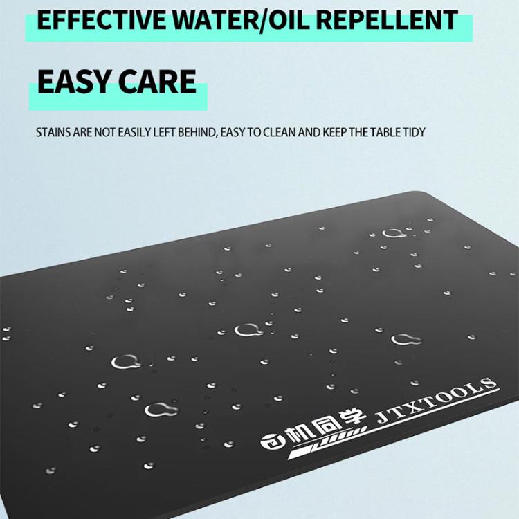 JTX TP-5 5mm Antistatic Anti-Slip Extra Thick Insulated Repair Black Silicone Pad