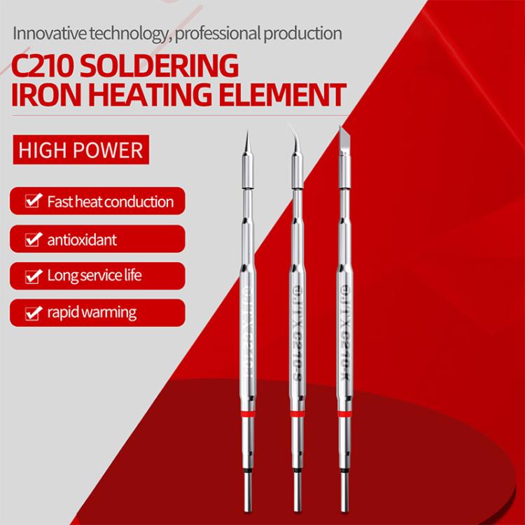 JTX C210 High Power Soldering Iron Tip, Model:C210-I