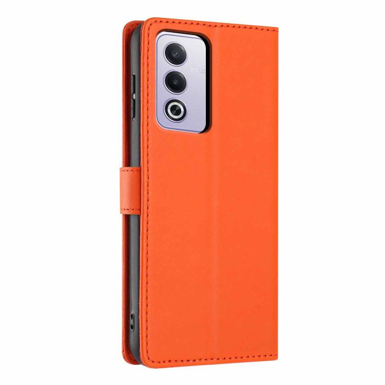 For OPPO A3 Pro 5G Tree Cat Embossed Flip Vegan Leather Phone Case