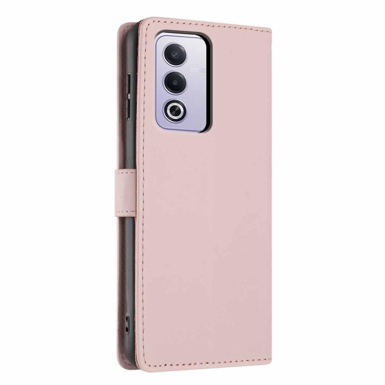 For OPPO A3 Pro 5G Tree Cat Embossed Flip Vegan Leather Phone Case