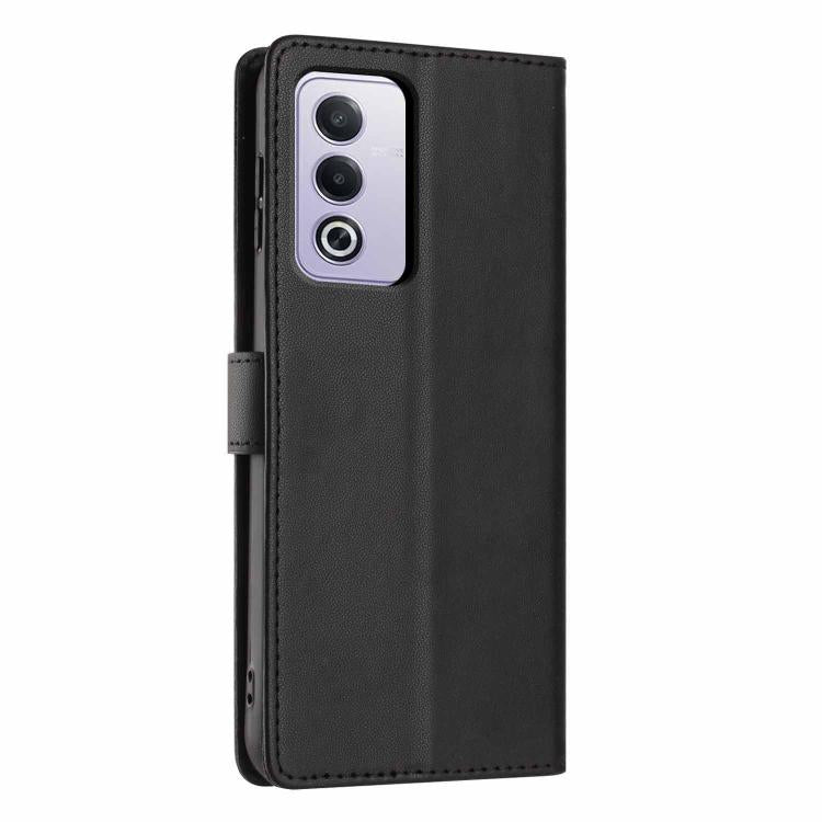 For OPPO A3 Pro 5G Tree Cat Embossed Flip Vegan Leather Phone Case