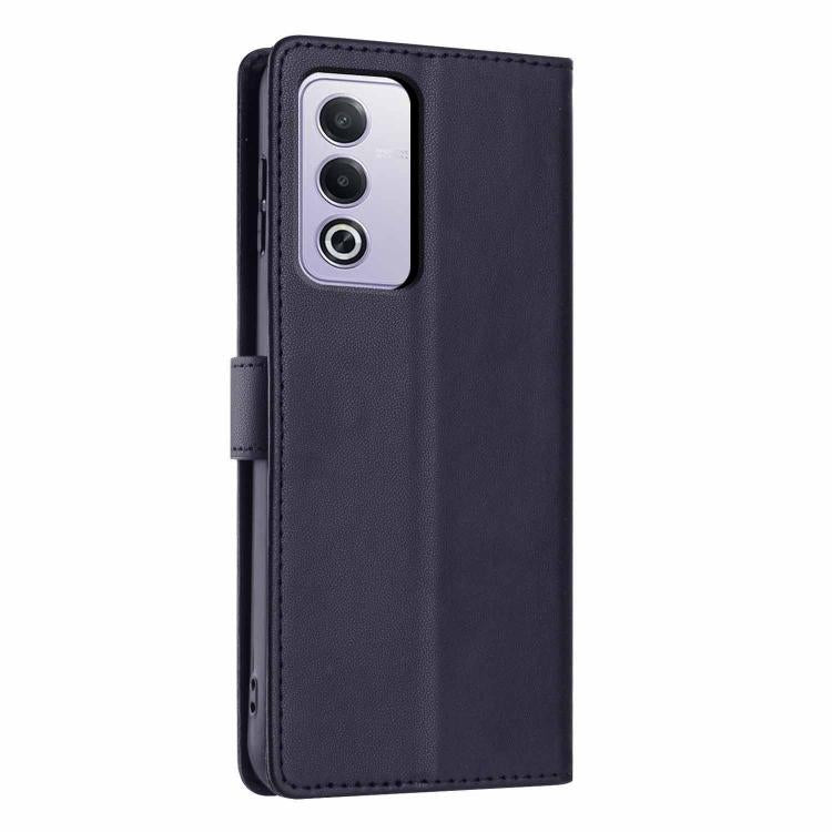 For OPPO A3 Pro 5G Tree Cat Embossed Flip Vegan Leather Phone Case