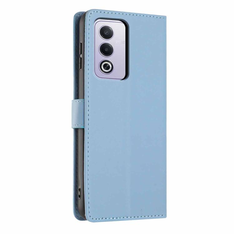 For OPPO A3 Pro 5G Tree Cat Embossed Flip Vegan Leather Phone Case