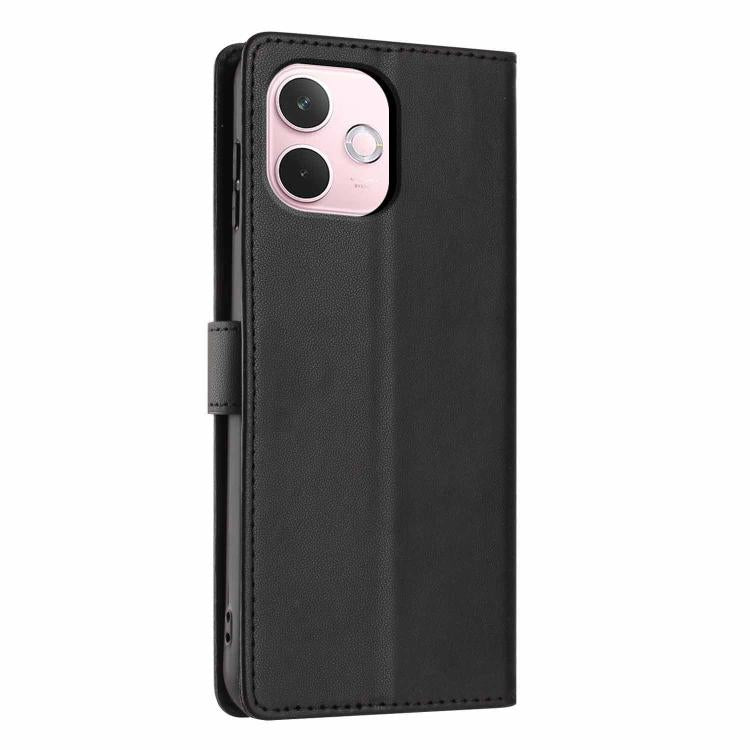 For OPPO A5 Pro 5G Global Tree Cat Embossed Flip Vegan Leather Phone Case
