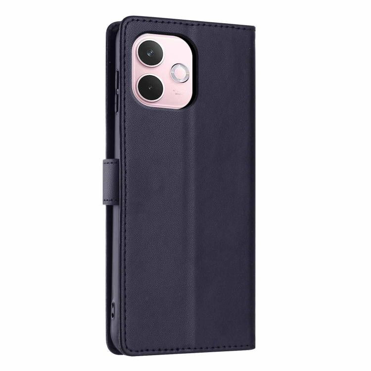 For OPPO A5 Pro 5G Global Tree Cat Embossed Flip Vegan Leather Phone Case