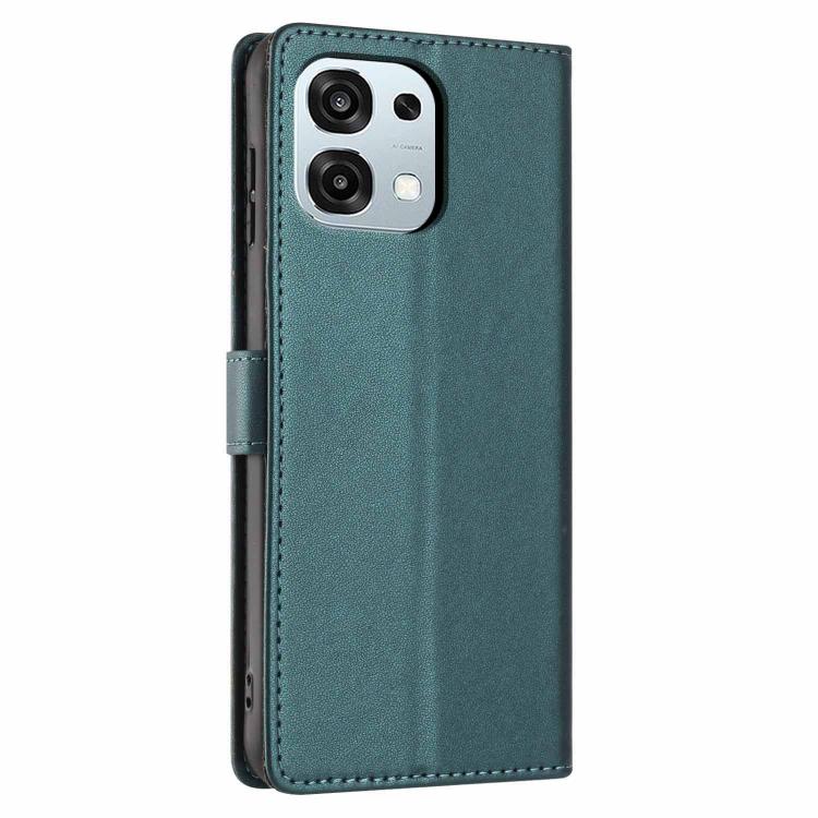 For OPPO A6 Pro 4G / 5G Global / F31 5G Tree Cat Embossed Flip Vegan Leather Phone Case
