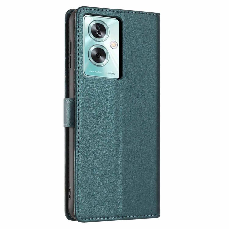 For OPPO A79 5G Tree Cat Embossed Flip Vegan Leather Phone Case