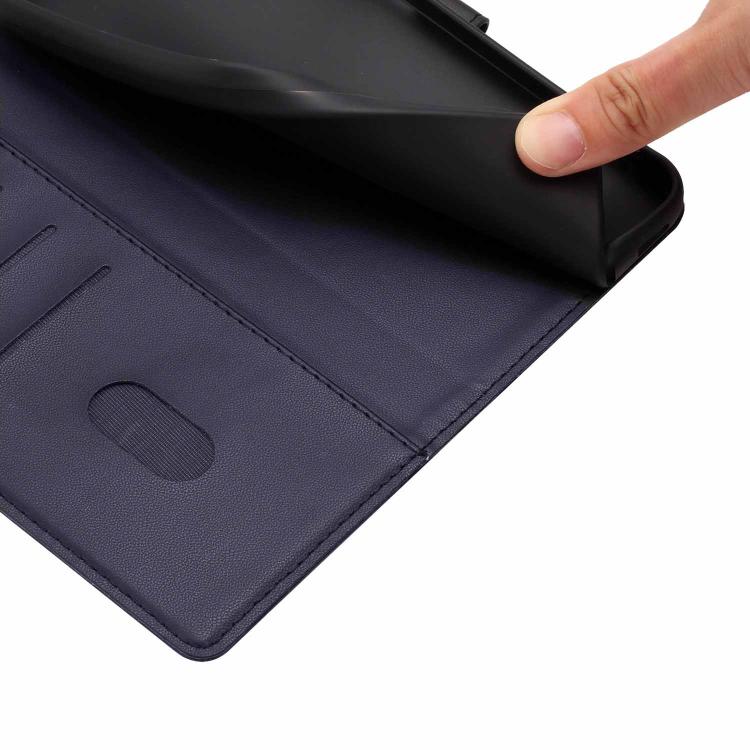 For OPPO A98 5G Tree Cat Embossed Flip Vegan Leather Phone Case