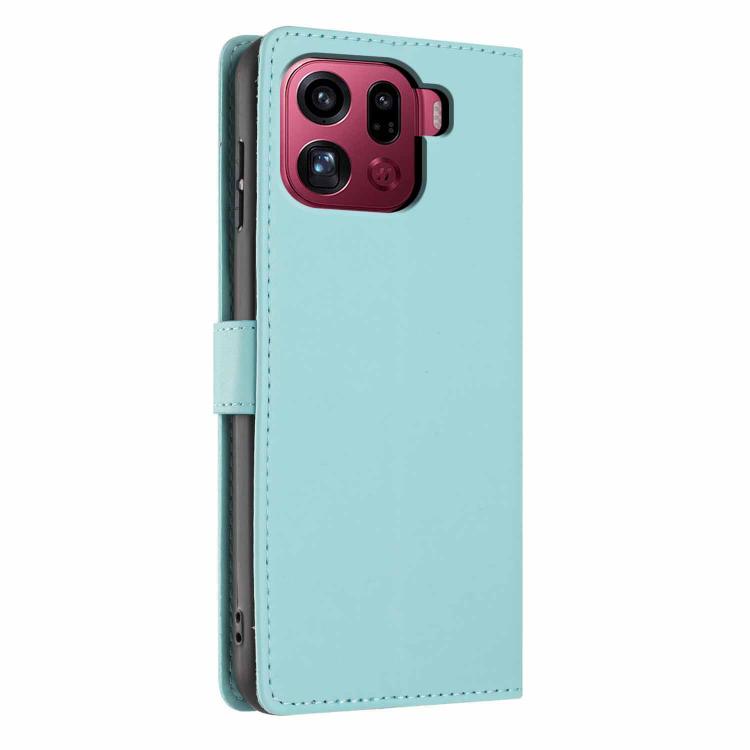 For OPPO Find X9 Pro Tree Cat Embossed Flip Vegan Leather Phone Case