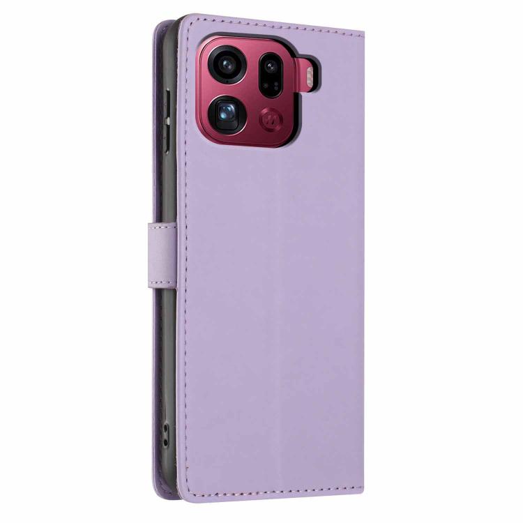 For OPPO Find X9 Pro Tree Cat Embossed Flip Vegan Leather Phone Case
