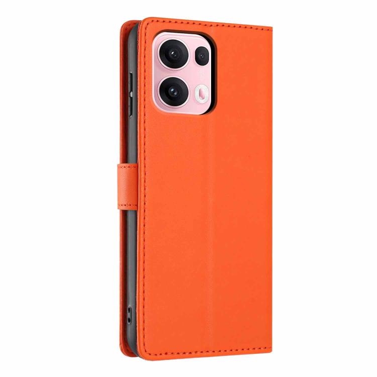 For OPPO Reno13 Global Tree Cat Embossed Flip Vegan Leather Phone Case