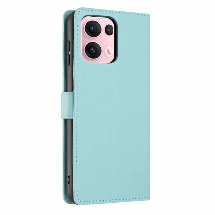 For OPPO Reno13 Global Tree Cat Embossed Flip Vegan Leather Phone Case