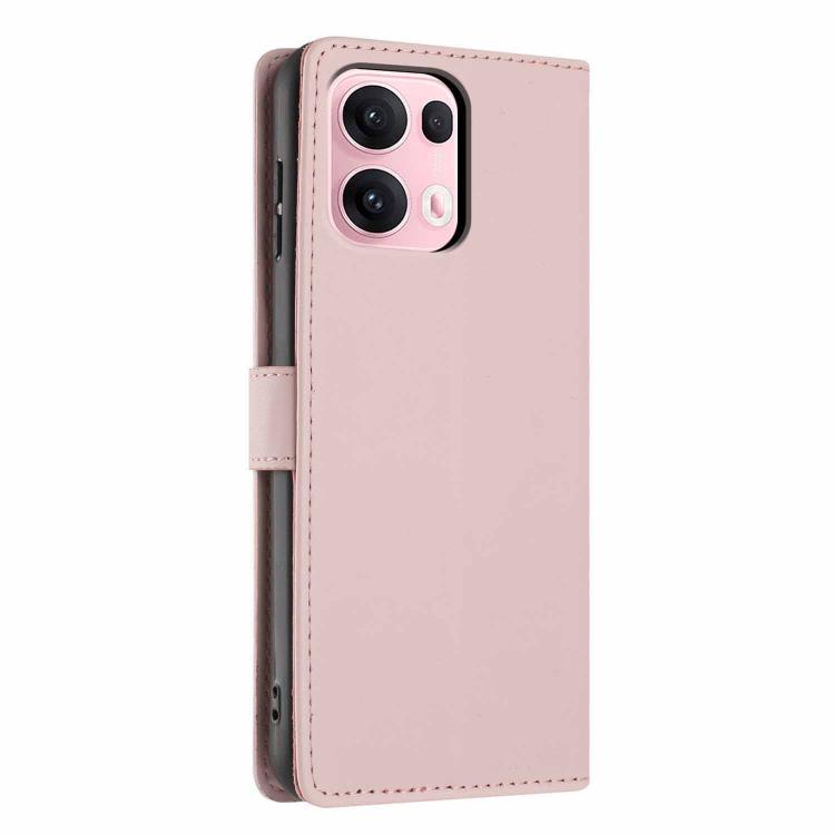 For OPPO Reno13 Global Tree Cat Embossed Flip Vegan Leather Phone Case