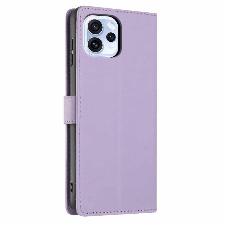 For OPPO Reno15 5G Global Tree Cat Embossed Flip Vegan Leather Phone Case