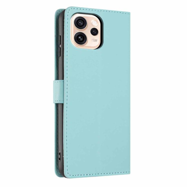 For OPPO Reno15 Pro 5G Global Tree Cat Embossed Flip Vegan Leather Phone Case