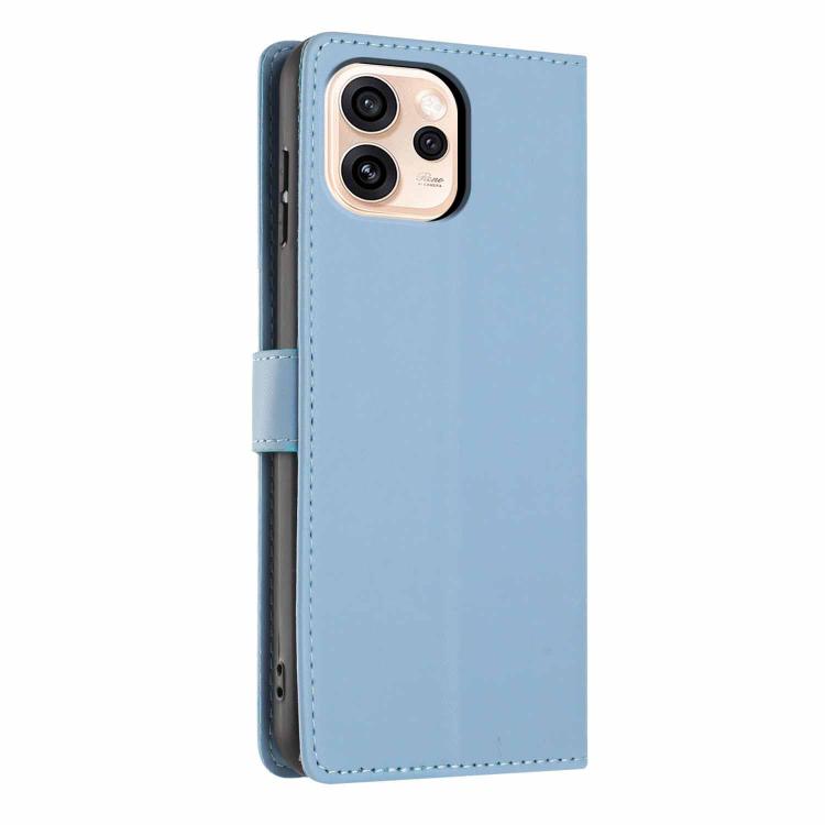 For OPPO Reno15 Pro 5G Global Tree Cat Embossed Flip Vegan Leather Phone Case