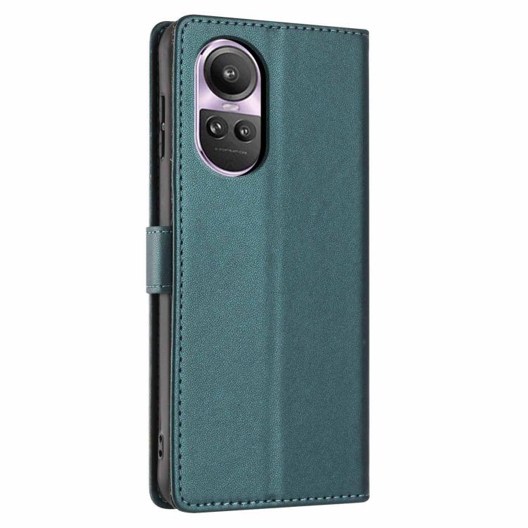 For OPPO Reno10 / Reno10 Pro Global Tree Cat Embossed Flip Vegan Leather Phone Case